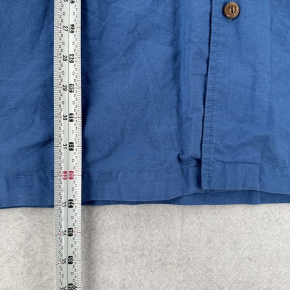 Eddie Bauer Hawaiian Shirt 100% Cotton Short Sleeve Button Up Casual Mens XXL - Picture 5 of 7